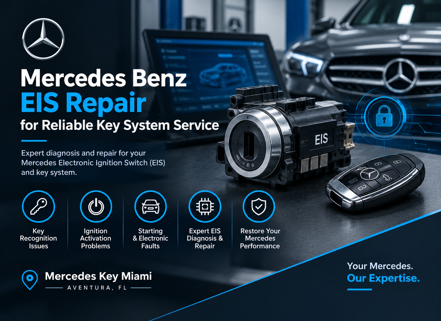 Mercedes EIS Repair Service Banner