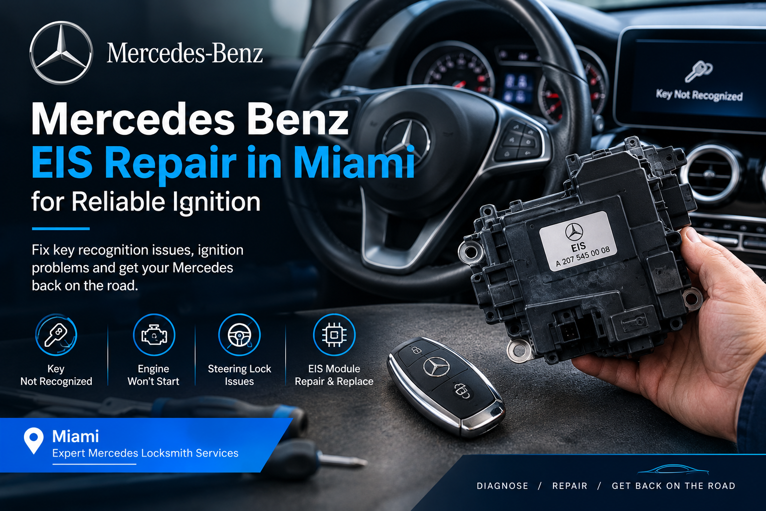 Mercedes Benz EIS Repair in Miami
